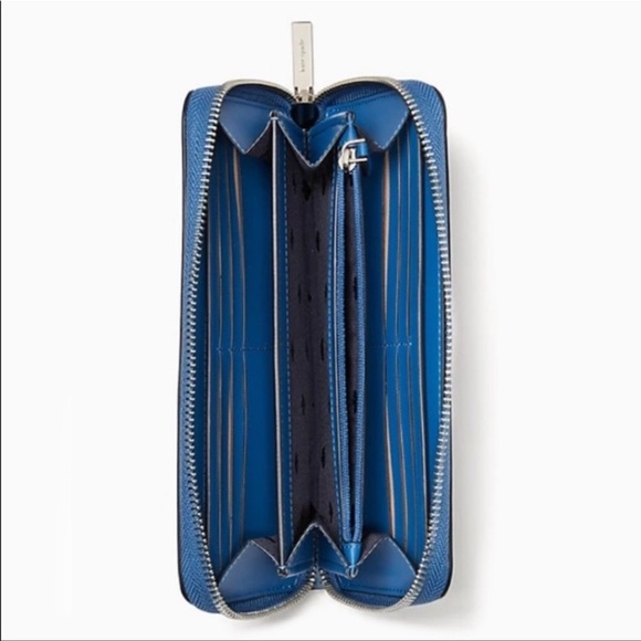 Kate Spade Pinguin long blue wallet - Picture 6 of 12